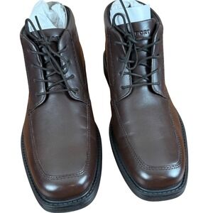 Rockport Men's Style Leader 2 Chukka Boots in dark brown size 8.5W